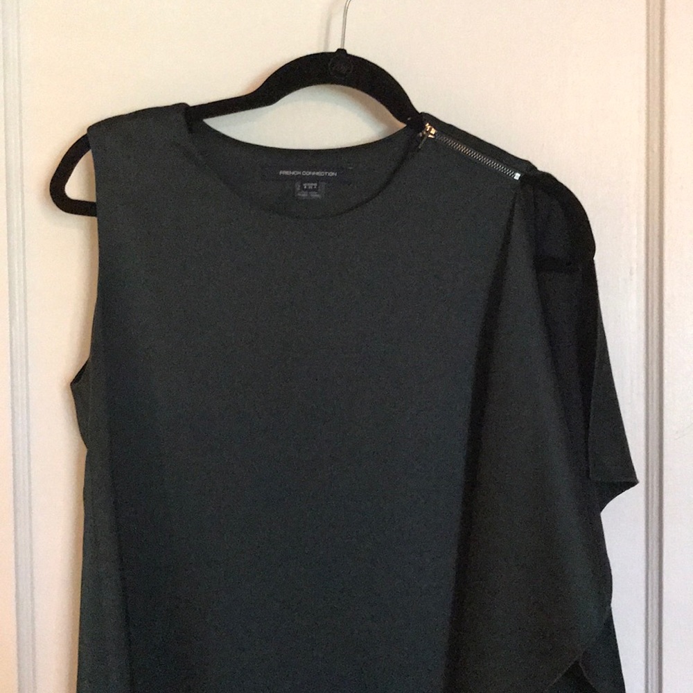 French Connection hunter green dress